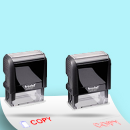 sellos de goma, sellos multicolor, fechadores, sellos para uso intenso, sellos con pad aparte, sellos secos, sellos de maestro, pad, tintas